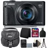 Budget 👏 Canon Powershot Sx740 Hs Digital Camera (black) + 64gb Memory Card + Wallet + Reader + Case + 3pc Cleaning Kit + Mini Tripod 😍 -Outlet Canon Store Belk 1012
