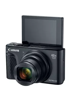 Flash Sale 🧨 Canon Powershot Sx740 20.3mp Cmos 4k 1080p Video 40x Zoom Wifi / Nfc Digital Camera Black 🌟 -Outlet Canon Store Belk 1031