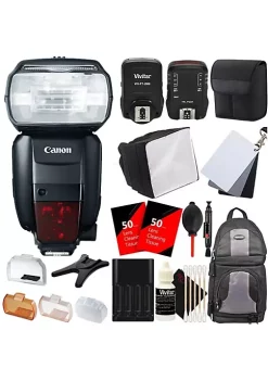 Coupon ๐ฅฐ Canon Speedlite 600EX ๐ Shoe Mount Speedlite Flash 5739B002 Premium Accessory Kit ๐