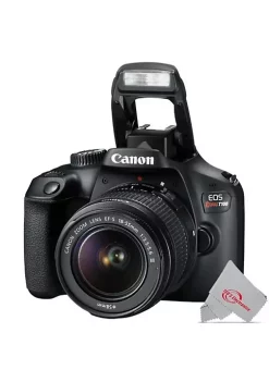 Deals 🧨 Canon Eos T100 18mp Digital Slr Camera + Ef-s 18-55mm F/3.5-5.6 Iii Standard Zoom Lens 🔥 -Outlet Canon Store Belk 1102