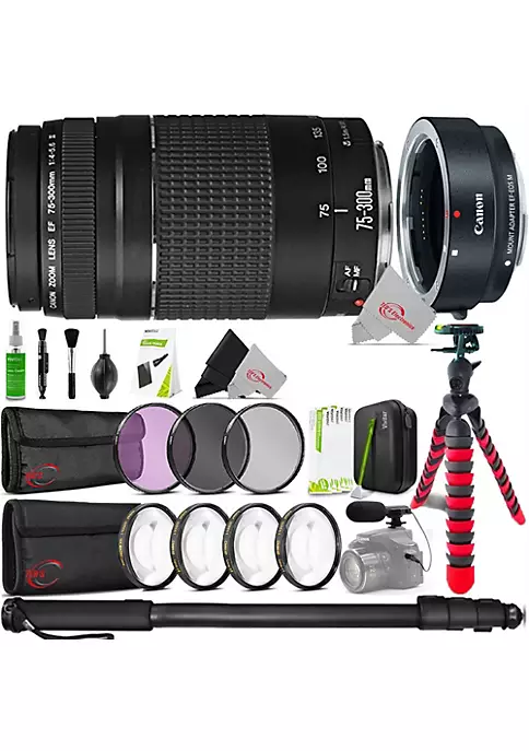 Cheapest ๐ Canon Ef 75-300mm Iii Lens With Ef-eos M Adapter Lens Accessory Bundle ๐งจ 8 Cheapest ๐ Canon Ef 75-300mm Iii Lens With Ef-eos M Adapter Lens Accessory Bundle ๐งจ - Image 6