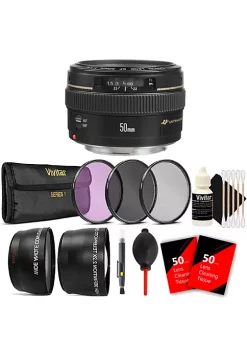 Top 10 😀 Canon Ef 50mm F/1.4 Usm Lens With 58mm Uv Cpl Nd Ultimate Accessory Kit 😍