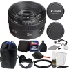 Cheap 🌟 Canon Ef 50mm F/1.4 Usm Autofocus Lens + 16gb Accessories For T2i T3i C100 Xti 🥰 -Outlet Canon Store Belk 1162