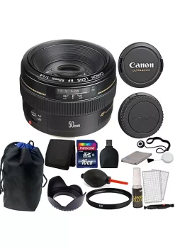 Cheap 🌟 Canon Ef 50mm F/1.4 Usm Autofocus Lens + 16gb Accessories For T2i T3i C100 Xti 🥰 11 Cheap 🌟 Canon Ef 50mm F/1.4 Usm Autofocus Lens + 16gb Accessories For T2i T3i C100 Xti 🥰 -Outlet Canon Store Belk 1166