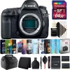 Promo 😍 Canon Eos 5d Mark Iv Dslr Camera (body Only) + 64gb Memory Card + Lp-e6 Replacement Battery + Photo And Video Pro Software Bundle + Reader + Dust Blower + Lens Pen + Case + Slr Driver + 3pc Cleaning Kit 🛒 -Outlet Canon Store Belk 119