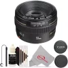 Cheap 🎁 Canon Ef 50mm F/1.4 To F/22 Usm Ef-mount Lens/full-frame Format Lens With Cap Holder And Cleaning Kit 🌟 -Outlet Canon Store Belk 1234