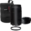 Best reviews of ✔️ Canon EF 75-300mm f/4.0-5.6 III Lens + Canon EF-EOS M Mount Adapter + UV Filter + Lens Case ⭐