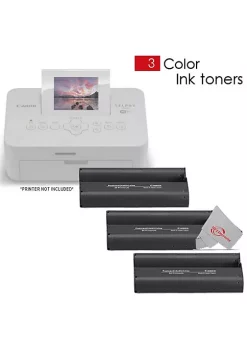 Deals 🎉 Canon Ten Pack Selphy Kp-108in Color Ink And 4x6 Paper Set 3115b001 For Selphy Compact Printer Cp1300 Cp1200 Cp770 👍 -Outlet Canon Store Belk 1256