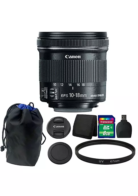 Best Pirce 🎁 Canon Ef-s 10-18mm F/4.5-5.6 Is Stm Lens 8gb Accessory Kit For Dslr Camera 👏 8 Best Pirce 🎁 Canon Ef-s 10-18mm F/4.5-5.6 Is Stm Lens 8gb Accessory Kit For Dslr Camera 👏 - Image 6