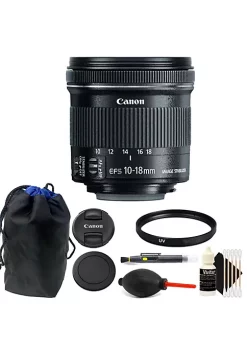 Cheap 🎉 Canon Ef-s 10-18mm F/4.5-5.6 Is Stm Lens Bundle For Digital Slr Camera 🤩 -Outlet Canon Store Belk 1319