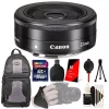 Best deal ✨ Canon Ef-m 22mm F/2 Stm Moderate Wide-angle Lens With 16gb Accessory Kit For Eos M Mirrorless Camera 😀