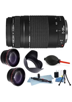 Outlet 🔥 Canon Zoom Telephoto Ef 75-300mm F/4.0-5.6 Iii Autofocus Lens + 58mm Accessories 👏 11 Outlet 🔥 Canon Zoom Telephoto Ef 75-300mm F/4.0-5.6 Iii Autofocus Lens + 58mm Accessories 👏 -Outlet Canon Store Belk 1429
