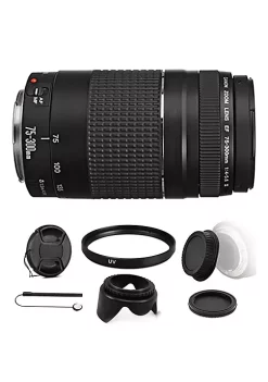 Top 10 🥰 Canon Ef 75-300mm F/4-5.6 Iii Telephoto Zoom Lens With Accessory Bundle For Slr Cameras 😍