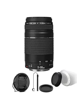 Cheap ๐ Canon Ef 75-300mm F/4-5.6 Iii Lens With Accessories For Digital Slr Cameras ๐