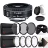 Buy 🎁 Canon Ef-s 24mm F/2.8 Stm Wide Angle Lens With Accessory Kit For Dslr Cameras 🔔 -Outlet Canon Store Belk 1548