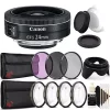 Buy ⌛ Canon Ef-s 24mm F/2.8 Stm Wide Angle Lens With Accessories For Dslr Cameras 🥰 -Outlet Canon Store Belk 1554