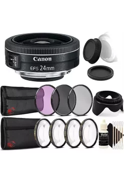 Buy ⌛ Canon Ef-s 24mm F/2.8 Stm Wide Angle Lens With Accessories For Dslr Cameras 🥰 -Outlet Canon Store Belk 1559