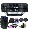 Best reviews of 😉 Canon Ef-s 24mm F/2.8 Stm Lens 32gb Accessory Kit For Digital Slr Camera 😉