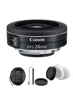 Wholesale ❤️ Canon Ef-s 24mm F/2.8 Stm Lens With Accessory Bundle For Digital Slr Camerasâ  🎁 -Outlet Canon Store Belk 1618
