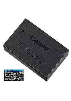 Brand new ✨ Canon Genuine Lp-e17 Battery With Cleaning Cloth For Eos Rebel T7i, T6i, T6s, Sl2,eos M6, M5, M3, 77d 🎉 -Outlet Canon Store Belk 1673