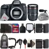Promo ⌛ Canon Eos 6d Mark Ii Dslr Camera With 24-105 F/4l Is Ii Usm Lens Essential Accessory Kit 🧨 -Outlet Canon Store Belk 178