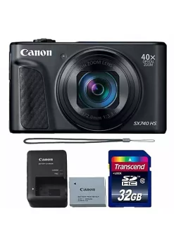 Top 10 🧨 Canon Powershot Sx740 Hs Digital Camera (black) + 32gb Memory Card 🥰