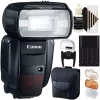 Outlet 🛒 Canon 600EX Speedlite Flash Black 5739B002 with Canon Original Case + Bundle ✔️ -Outlet Canon Store Belk 1830
