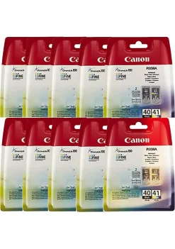 Wholesale 🔥 10x Canon Pixma ChromaLife 100 FINE PG-40 Black and CL-41 Color Ink for PIXMA 🔥 -Outlet Canon Store Belk 1839