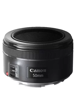 Discount 🤩 Canon EF 50mm f/1.8 STM Lens + Canon EF-EOS M Mount Adapter + UV Filter + Lens Case 🎉 -Outlet Canon Store Belk 1851