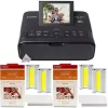 Best deal ⭐ Selphy CP1300 Photo Printer Black with 2x Canon RP-108 Color Ink & Paper Set 🤩 -Outlet Canon Store Belk 1853