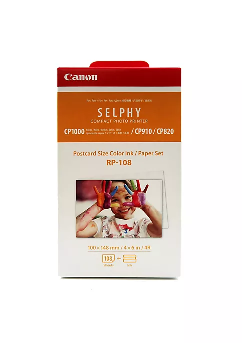 Promo 🌟 5 Unit Canon RP-108 High-Capacity Color Ink/Paper Set for SELPHY CP910 Printer 🌟 4 Promo 🌟 5 Unit Canon RP-108 High-Capacity Color Ink/Paper Set for SELPHY CP910 Printer 🌟 - Image 2