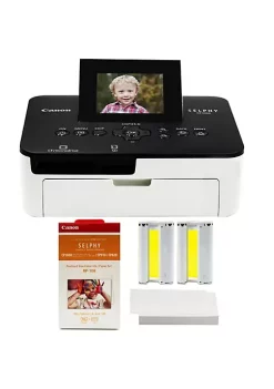 Outlet Canon Store 11 Flash Sale ๐ Selphy CP1000 Compact Photo Printer + Canon RP-108 Color Ink & Paper Set โจ