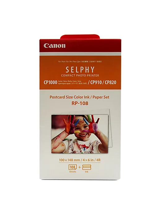 Outlet 🎁 Canon RP-108 High-Capacity Color Ink and Paper Set for SELPHY CP1000 CP1200 CP1300 CP910 CP820 Printers 🌟 6 Outlet 🎁 Canon RP-108 High-Capacity Color Ink and Paper Set for SELPHY CP1000 CP1200 CP1300 CP910 CP820 Printers 🌟 - Image 5