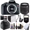 Cheap 👏 Canon Eos Rebel T7 Dslr Camera + 18-55mm Lens + Speedlite 430ex Iii-rt Flash + Flash Diffuser + Flexible Flash + White Balance Grey Cards + Dslr Grip Strap + Case + Rechageable Aa Batteries + Lens Pen + Dust Blower + 3pc Cleaning Kit ❤️ -Outlet Canon Store Belk 199