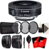 Wholesale 🤩 Canon Ef-s 24mm F/2.8 Stm Wide Angle Lens With Ultimate Accessory Kit For Dslr Cameras 🎁 -Outlet Canon Store Belk 271