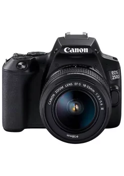 Best deal 🎁 Canon Eos 250d / Sl3 With Ef-s 18-55mm F/3.5-5.6 Iii Lens (black) ✨