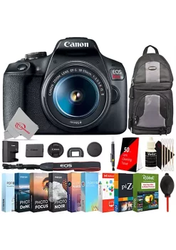 Buy 👏 Canon Eos Rebel T7 Dslr Camera With 18-55mm F/3.5-5.6 Is Ii Lens Kit + 🎒 Backpack Bundle 🎉