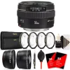 Wholesale 🔥 Canon Ef 50mm F/1.4 Usm For Eos Rebel Digital Slr Cameras With Complete Accessory Bundle 🧨 -Outlet Canon Store Belk 474