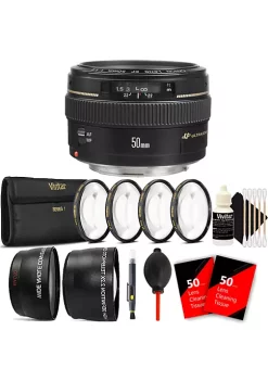 Wholesale 🔥 Canon Ef 50mm F/1.4 Usm For Eos Rebel Digital Slr Cameras With Complete Accessory Bundle 🧨