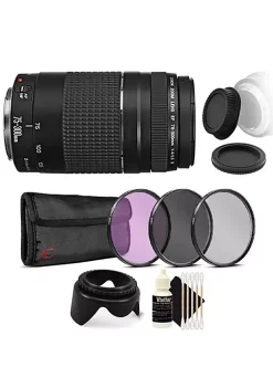 Best deal 😍 Canon Ef 75-300mm F/4-5.6 Iii Lens With Accessory Bundle For 77d And 80d 😉
