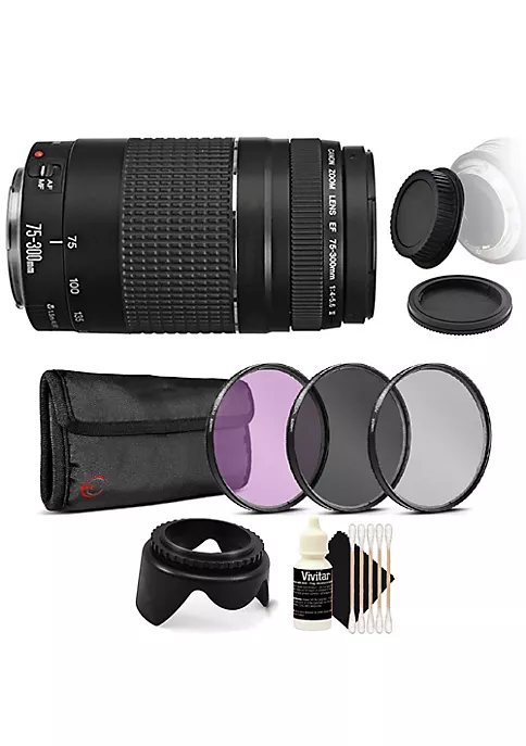 Best deal ๐ Canon Ef 75-300mm F/4-5.6 Iii Lens With Accessory Bundle For 77d And 80d ๐ 3 Best deal ๐ Canon Ef 75-300mm F/4-5.6 Iii Lens With Accessory Bundle For 77d And 80d ๐