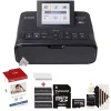 Promo 😀 Canon Selphy Cp1300 Compact Photo Printer Black + Kp-108in Paper Accessory Kit 🤩