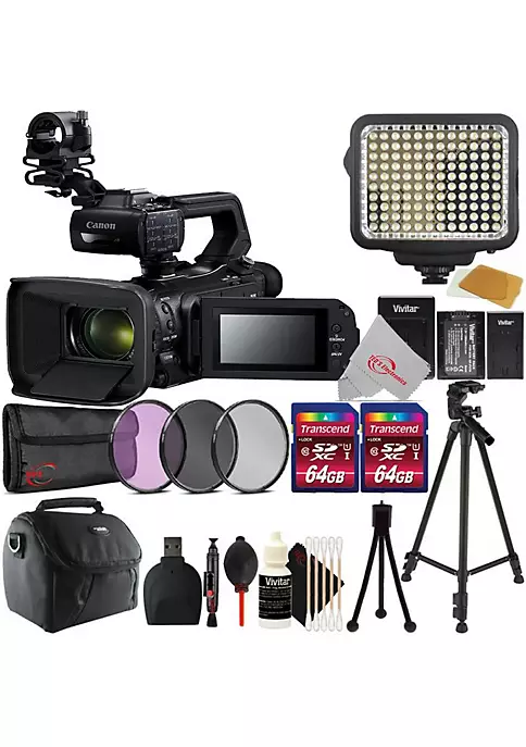 Hot Sale 🌟 Canon Xa55 Uhd 4k30 8.29mp, 1" Cmos Sensor Camcorder With Dual-pixel Autofocus Pal With Accessory Bundle ⭐ 8 Hot Sale 🌟 Canon Xa55 Uhd 4k30 8.29mp, 1" Cmos Sensor Camcorder With Dual-pixel Autofocus Pal With Accessory Bundle ⭐ - Image 6