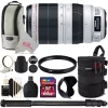 Buy ✨ Canon Ef 100-400mm F/4.5-5.6l Is Ii Usm Ef-mount Lens/full-frame Format Lens With Accessory Kit And Monopod 🤩