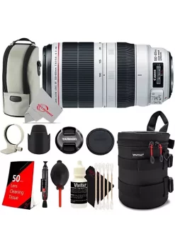 Discount 👍 Canon Ef 100-400mm F/4.5-5.6l Is Ii Usm Ef-mount Lens/full-frame Format Lens With Top Cleaning Accessory Kit 🔥 -Outlet Canon Store Belk 575
