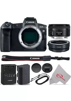 Wholesale 💯 Canon Mirrorless Eos R Digital Camera Body + Eos R Adapter + Ef 50mm F/1.8 Stm + Cloth 🎉