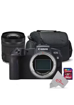 Hot Sale ✨ Canon Eos Rp Mirrorless Digital Camera Body Black With Rf 24-105mm Is Stm Lens Essential Kit 🧨