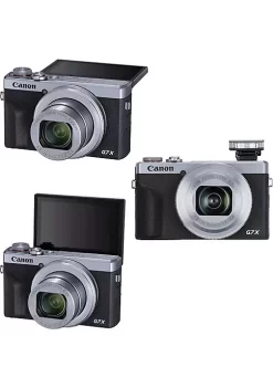 Buy 🌟 Canon Powershot G7 X Mark Iii Full Hd 120p Video Digital Camera - Silver + Ulitimate Accessory Kit 😀 -Outlet Canon Store Belk 800