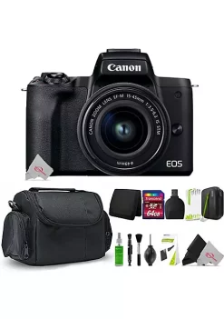 Wholesale 🔔 Canon Eos M50 Mark Ii Mirrorless Digital Camera With 15-45mm + 64gb Accessory Kit 🔥