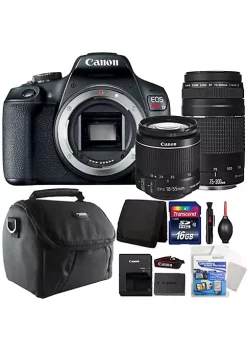 Top 10 🔥 Canon Eos Rebel T7 Dslr Camera With Ef-s 18-55mm + Ef 75-300mm Double Lens Bundle 😀